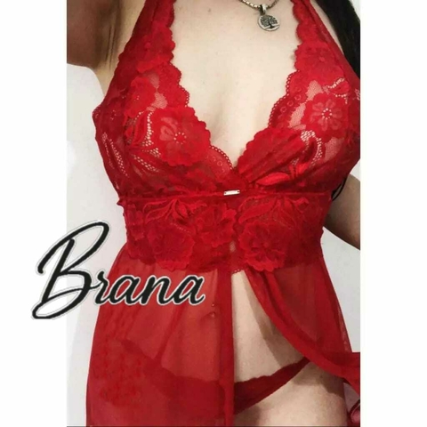 Babydoll Freyja Rojo ART. 54521A - comprar online