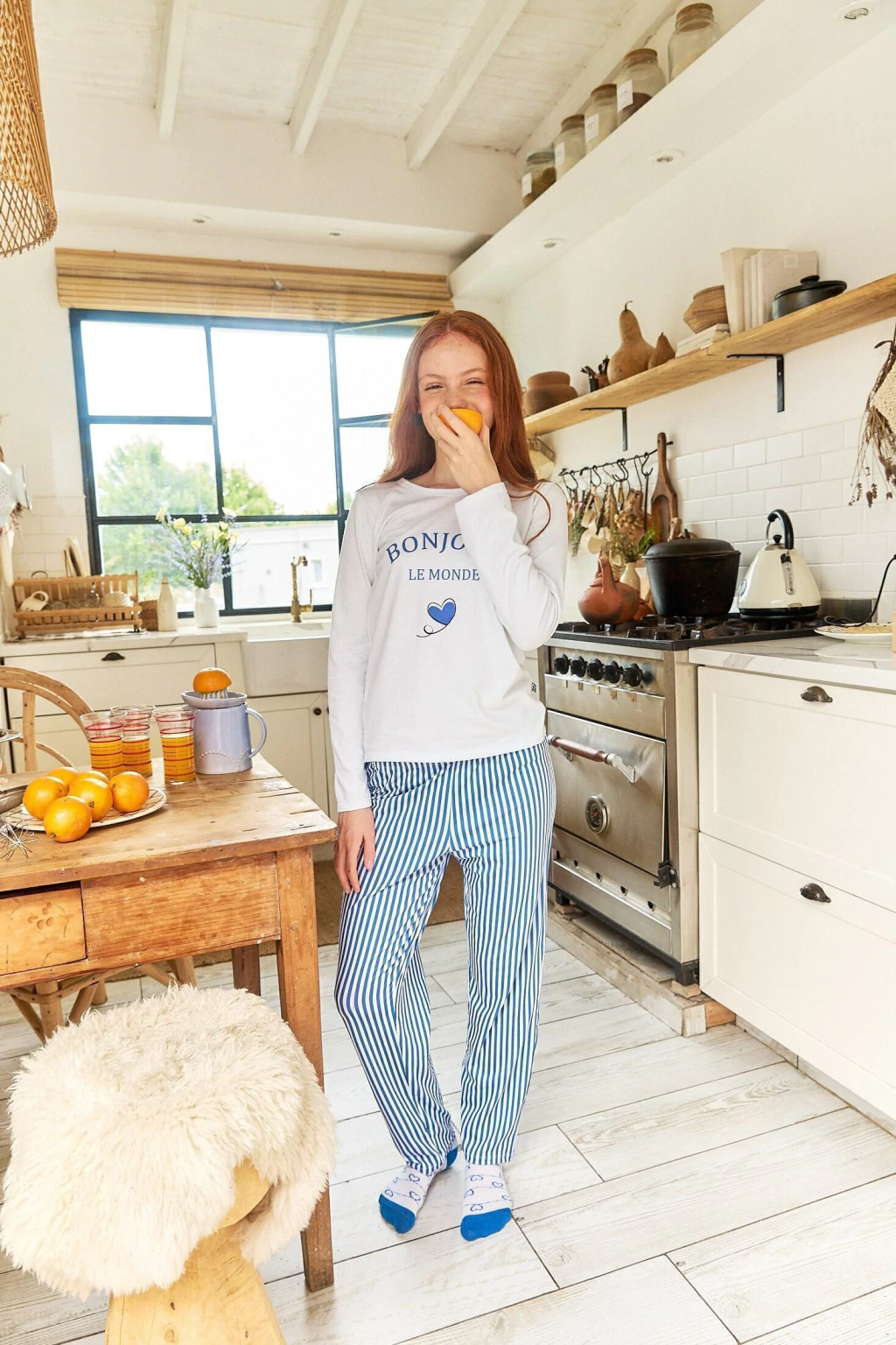 PIJAMA BONJOUR LE MONDE TUTTA LA FRUTTA (471-25)