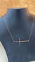 Cod 536 colar cruz folheados a ouro 18k - comprar online