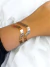 COD;556.Bracelete com design ondulado. - comprar online