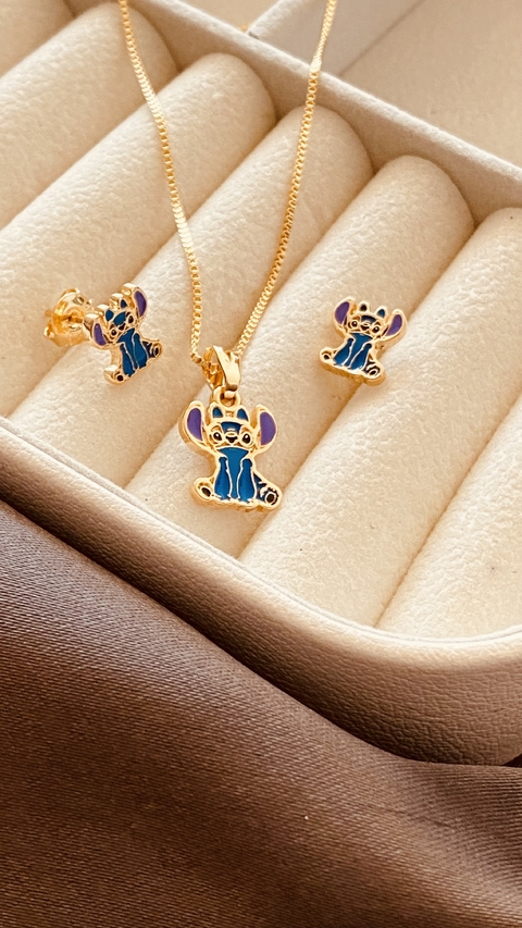 Conjunto infantil stitch