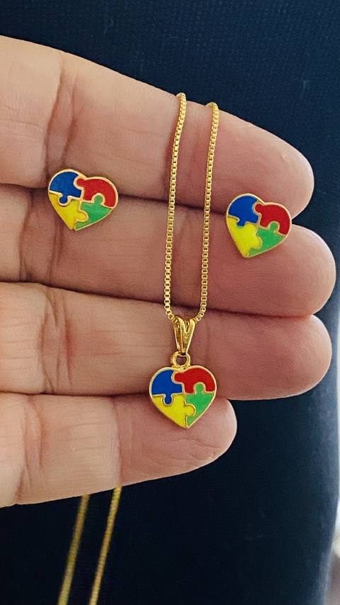 Conjunto infantil,corrente 40cm.