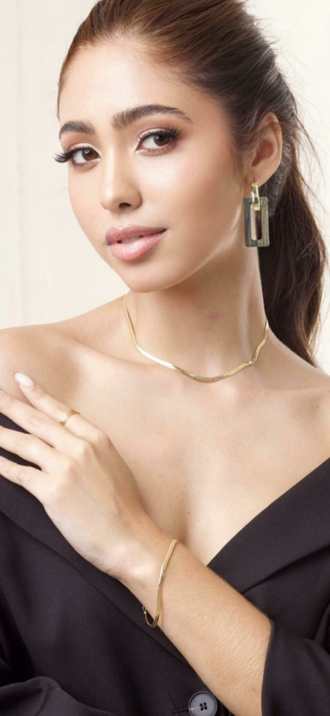 Cod 544 Choker laminada, folheados a ouro 18k - comprar online