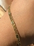 Cod 1325; Pulseira tripla toda trabalhada 18cm . - comprar online