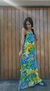 Vestido largo estampado - comprar online