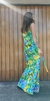 Vestido largo estampado - Tienda de Locas - Moda Circular