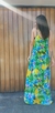 Vestido largo estampado en internet