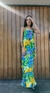 Vestido largo estampado - comprar online