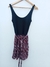 Vestido combinado - tienda online