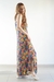 Vestido largo flores - comprar online