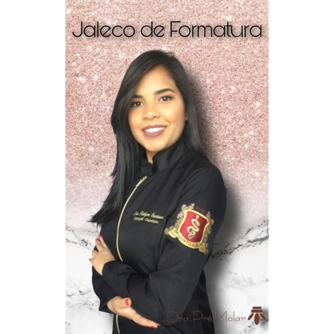 Jaleco de Formatura com Zíper
