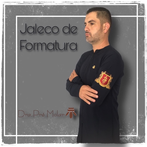 Jaleco de Formatura Raglan