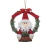 Guirlanda Natalina Com Papai Noel - 40cm - comprar online