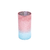 Vaso Decorativo Longo Degradê Rosa E Azul 10x10x20