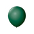 Balao Liso N°07 Verde Musgo 50 Unidades