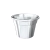 Vaso Alumínio Soleil N.8 Prata Vasp8
