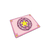 Tapete Estampado De Estrela 60cm Rosa