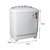 Imagem do Máquina De Lavar Praxis 10kg 2 Em 1 Lava 4kg E Centrifuga 6kg Twuin Tub Branca 127v