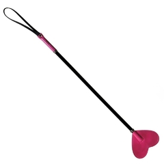Chibata coração rosa