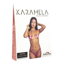 Karamela calcinha morango com champanhe - tamanho G - comprar online