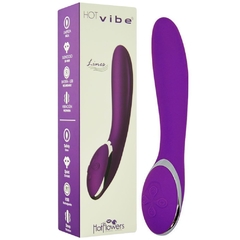 Vibrador Hot Vibe Lines Roxo - comprar online