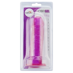 Prótese cyber gel com vertebra pink 17x4cm - comprar online