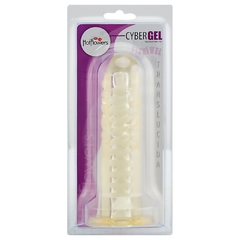 Prótese em cyber gel com vertebra transparente 18x4cm - comprar online