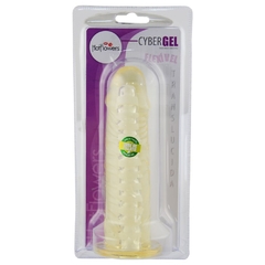 Prótese cyber gel com vertebra transparente 17x4cm - comprar online