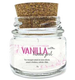 Vela Creme Massagem Vanilla Hottie Girl