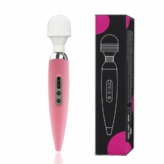 Massageador em formato de microfone 12 vibrações - USB