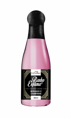 Sabonete Liquido Banho e Espuma Morango com Champanhe 50ml