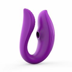 Vibrador de Casal com Sucção - À Longa distância - Distribuidora BeHot