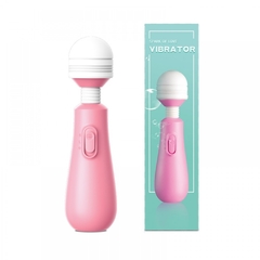 Varinha mágica com 2 vibrações diferentes estilo microfone - pilha