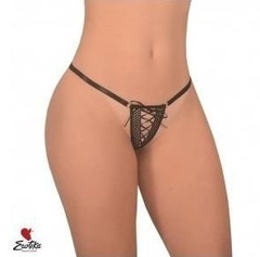 Tanga atrevida branca - erotika