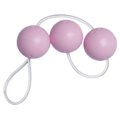 Bolinha pompoar rosa 3un média