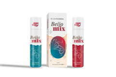 Beijo mix kit - chiclete esquenta e menta gela vibra - comprar online