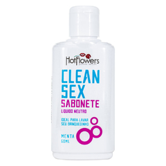Sabonete Clean Sex menta - Higienizador de próteses e acessórios