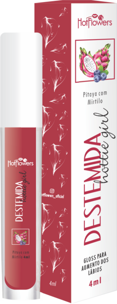 Gloss Hottie Girl Destemida - Aumenta os lábios 4ml
