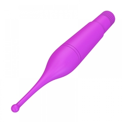 Estimulador vibrador de clítoris com ponta arredondada