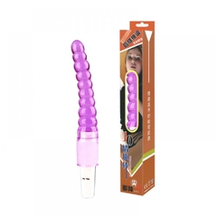 Vibrador com capa escalonada ondulada removível - comprar online