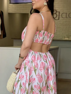 VESTIDO MELISSA LONGO - BRAD CLOSET