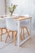 Mesa HARRISON 120 + 4 tulip. Blanco - comprar online