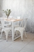 Mesa HARRISON 140 + 6 tolix. Blanco - comprar online