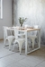 Mesa HARRISON 140 + 4 tolix. Blanco