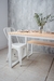 Mesa HARRISON 140 + 2 tolix + banco. Blanco - MedraStore