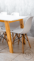 Juego comedor - Mesa 140 + 6 eames. Blanco - MedraStore