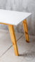 Juego comedor - Mesa 140 + 4 eames. Blanco en internet