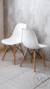 Imagen de Juego comedor - Mesa 120 + 4 eames. Blanco