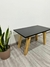 Mesa ratona ALVIS negra - tienda online
