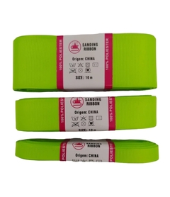 FITA SANDING COR 100 VERDE NEON - 10 METROS